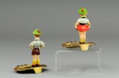 PAIR OF AUSTRIAN FIGURAL SOUVE