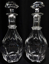 PAIR OF BACCARAT DECANTERS<br>