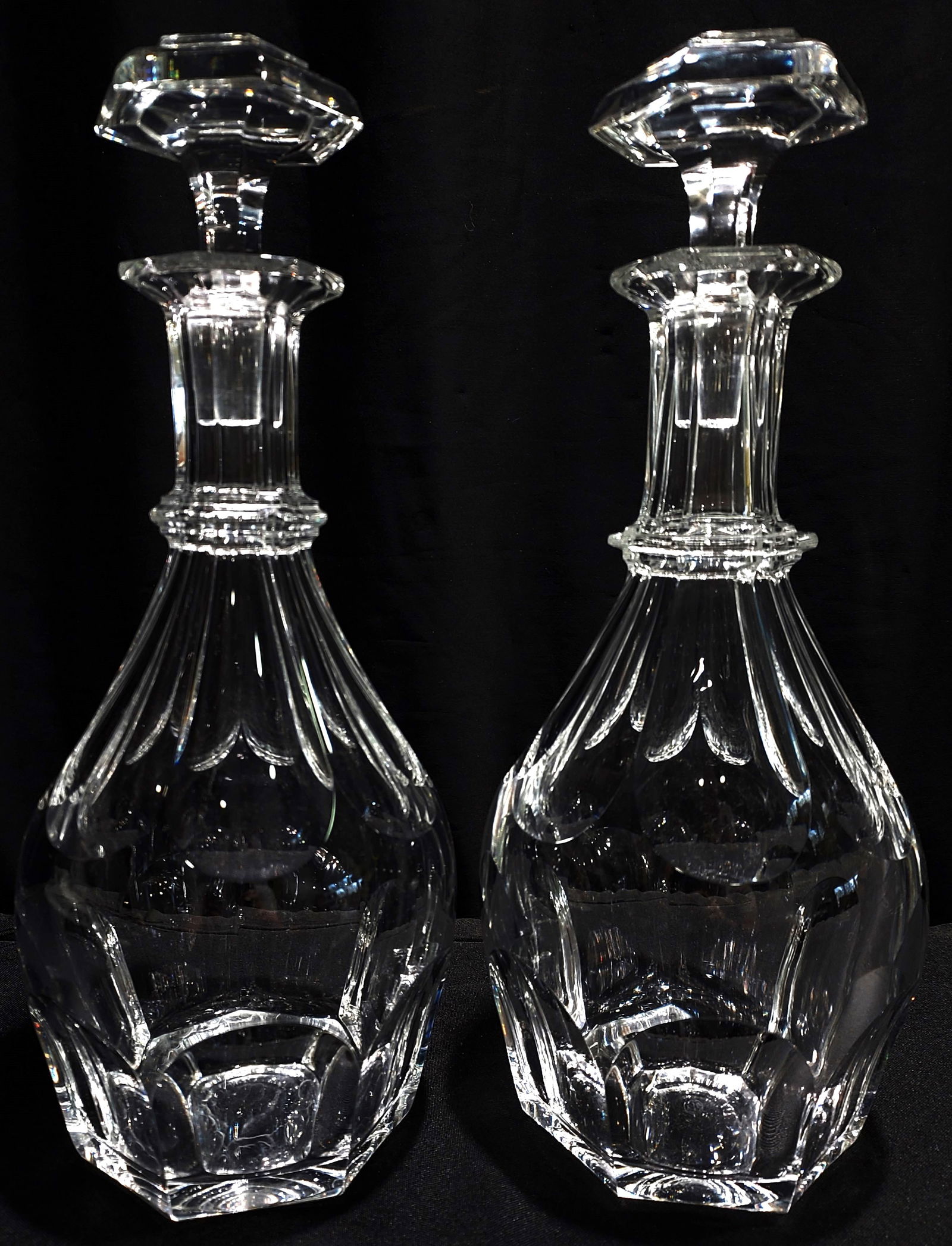 PAIR OF BACCARAT DECANTERSPair of