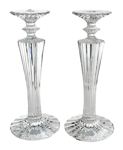 PAIR OF BACCARAT "MILLE NUITS"