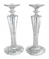 PAIR OF BACCARAT "MILLE NUITS"