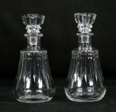 PAIR OF BACCARAT PICCADILLY CR