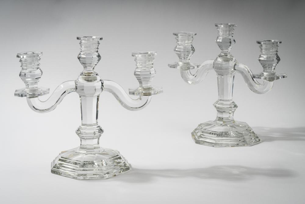 PAIR OF BACCARAT "REGENCE"