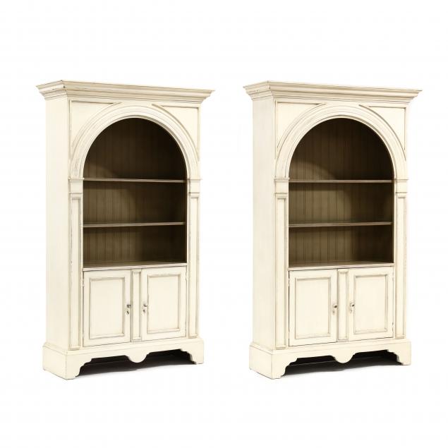 PAIR OF BAKER ARCHITECTURAL STYLE