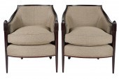 PAIR OF BAKER ART DECO STYLE B
