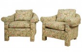 PAIR OF BAKER FURNITURE FULLY