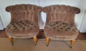 PAIR OF BAKER FURNITURE LEOPAR