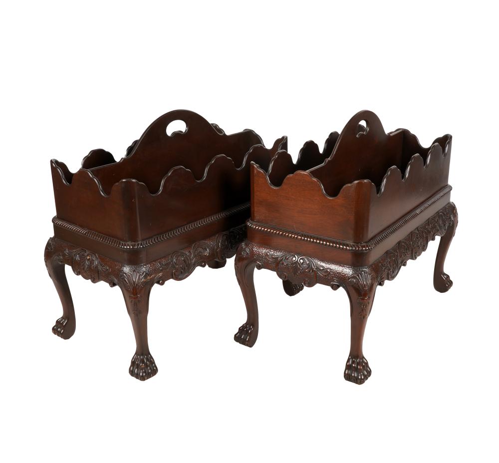 PAIR OF BAKER GEORGIAN-STYLE