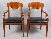 PAIR OF BALTIC NEOCLASSICAL PA