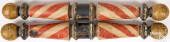 PAIR OF BARBER POLES<br>Pair o