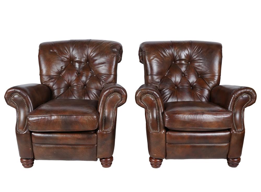PAIR OF BARCALOUNGER RECLINING