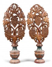 PAIR OF BAROQUE REVIVAL GILTWO