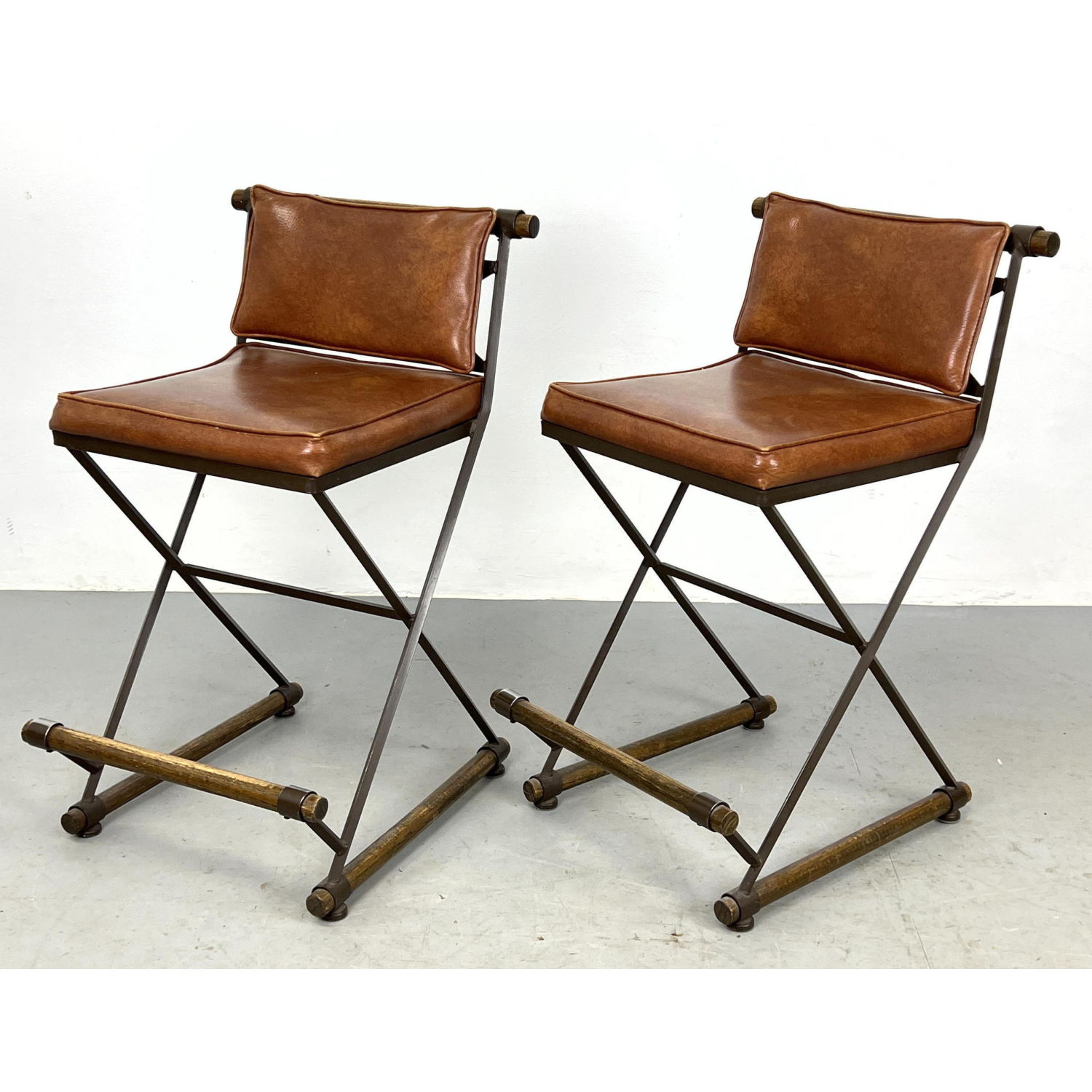 Pair of Barstools by California