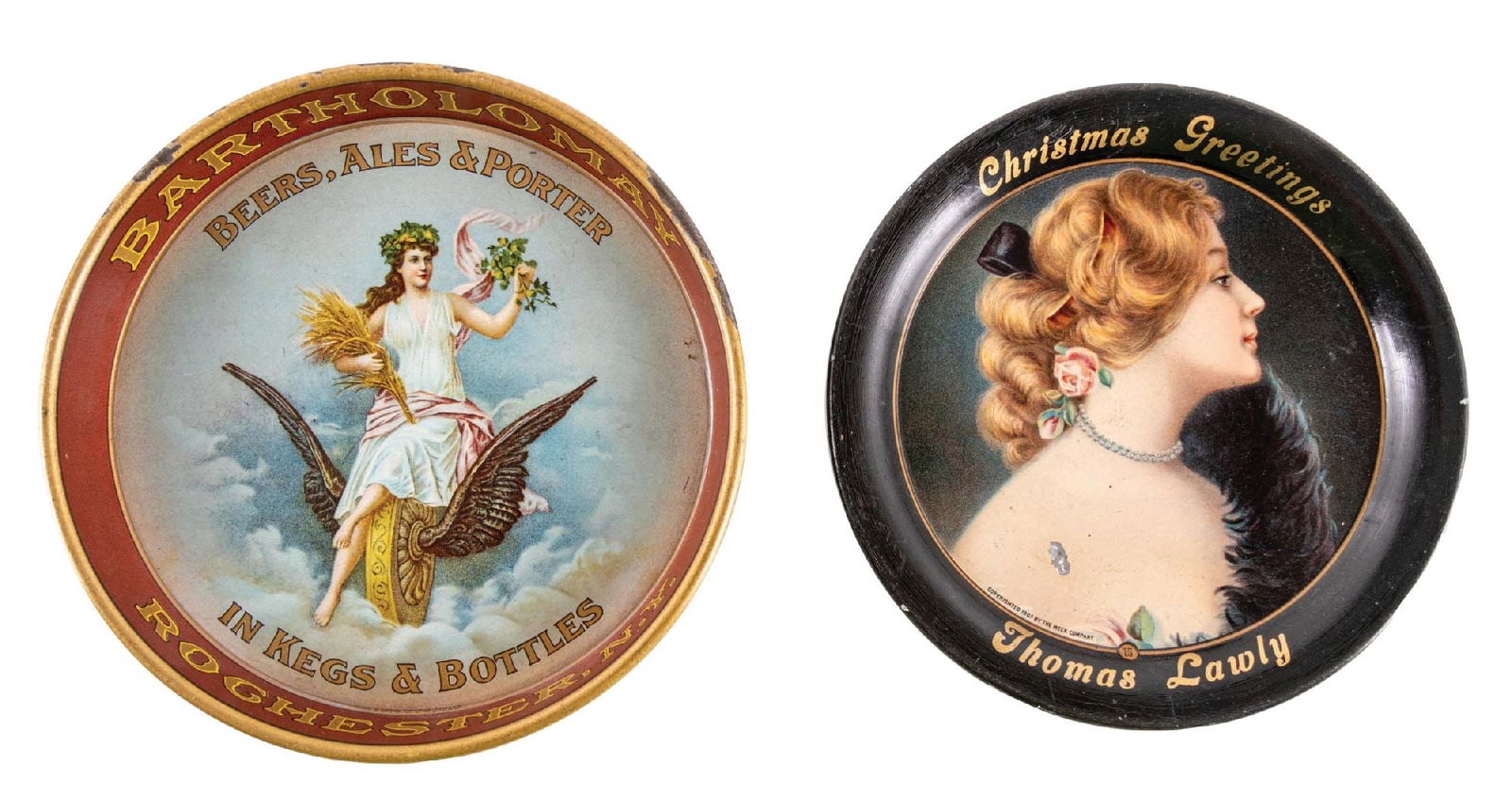 PAIR OF BARTHOLOMAY BEER &