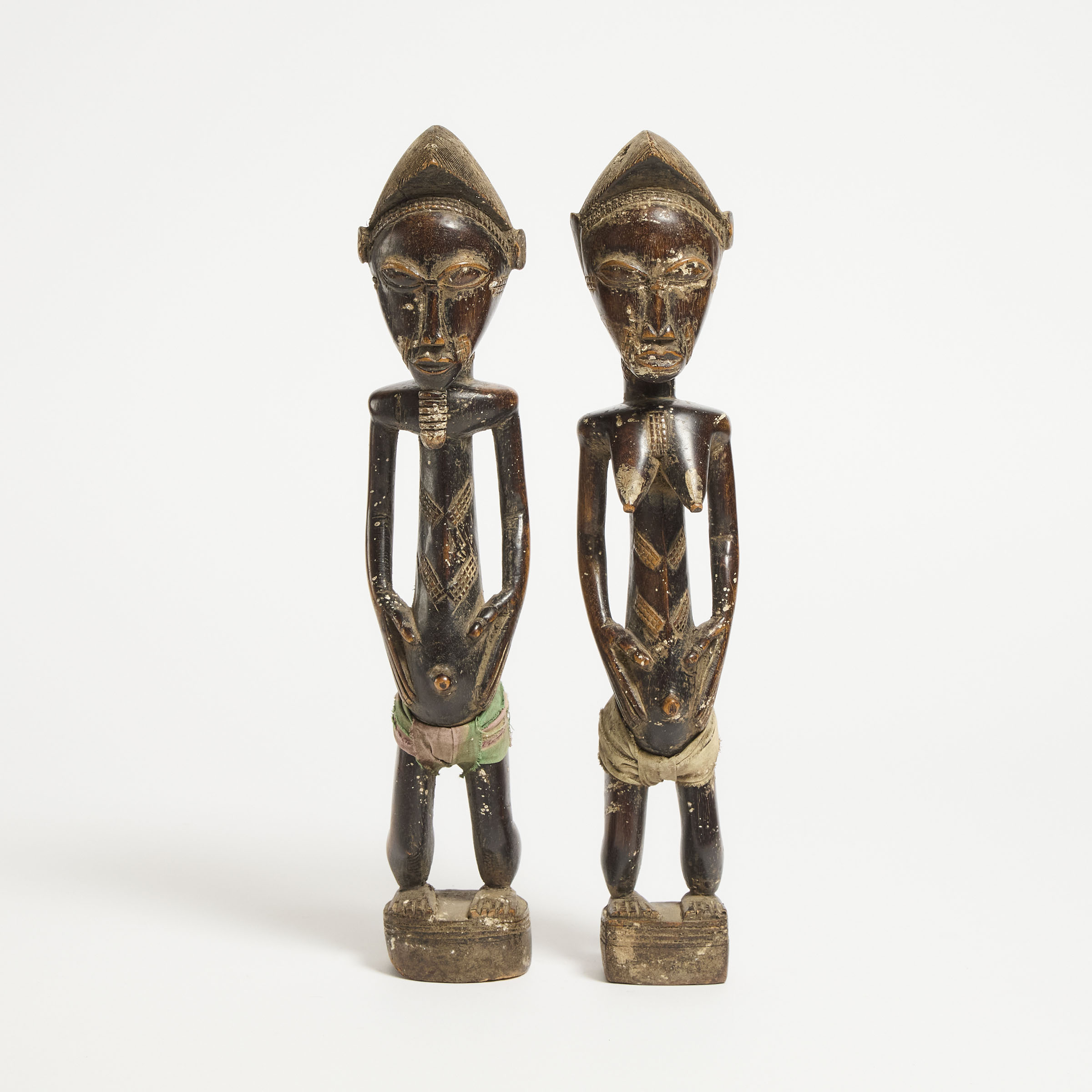 Pair of Baule Male and Female
