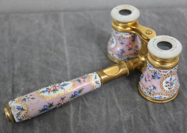 Pair of Beautifully Enameled
