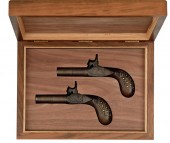 Pair of Belgian Perccussion Bo