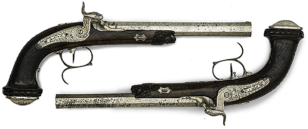 Pair of Belgian Percussion