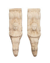 PAIR OF BELLE EPOQUE STYLE FIG