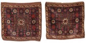 PAIR OF BELOUCH BAG FRONTS, AF