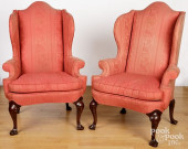 PAIR OF BENCH MADE QUEEN ANNE