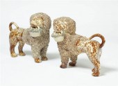 ***PAIR OF BENNINGTON POODLES.