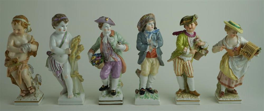 PAIR OF BERLIN (K.P.M.) PORCELAIN