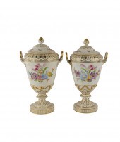 PAIR OF BERLIN (KPM) PORCELAIN