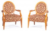 PAIR OF BIEDERMEIER ARMCHAIRSP