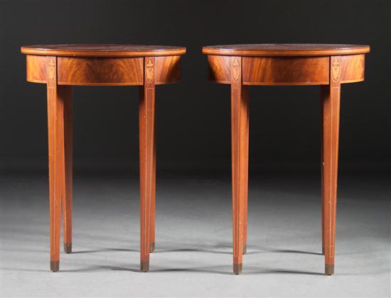 Pair of Biggs Federal style thistle