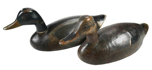 PAIR OF BILLY ELLIS DUCK