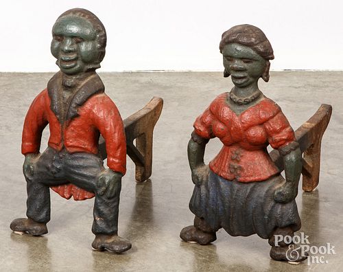 PAIR OF BLACK AMERICANA