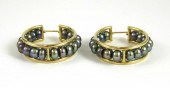 PAIR OF BLACK PEARL RAFKA SIGN