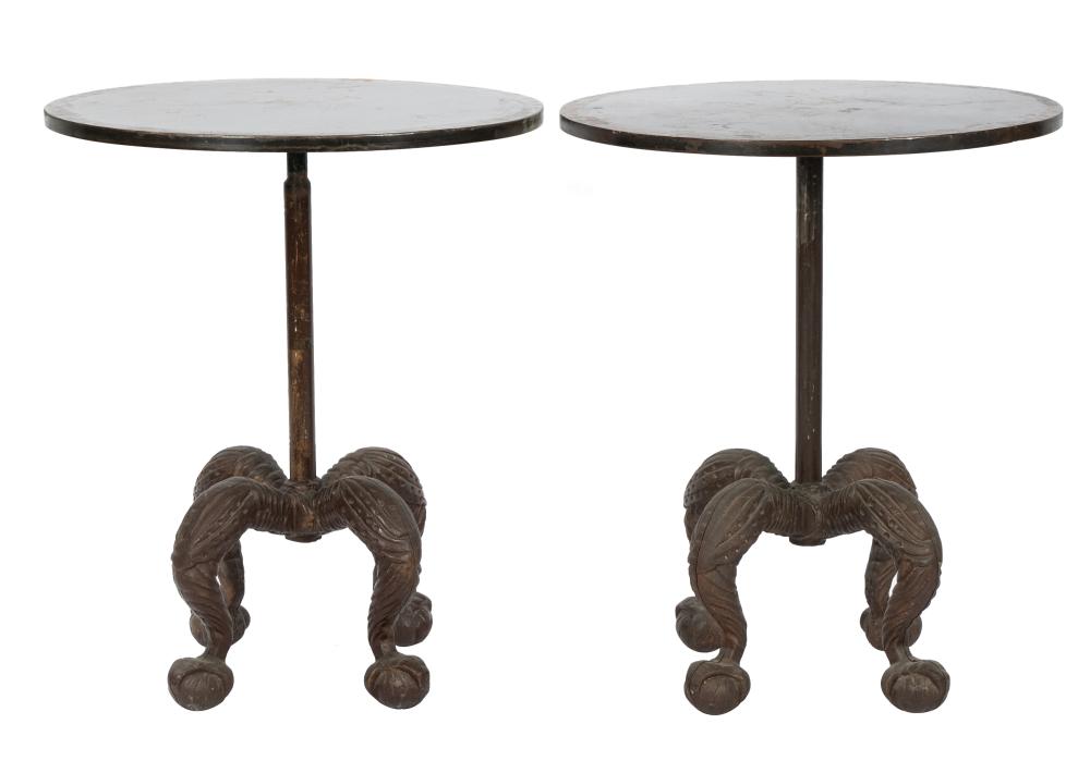 PAIR OF BLACKMAN CRUZ IRON