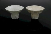 PAIR OF BLANC DE CHINE LIBATIO