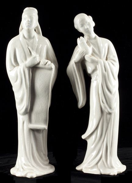 Pair of Blanc-de-Chine