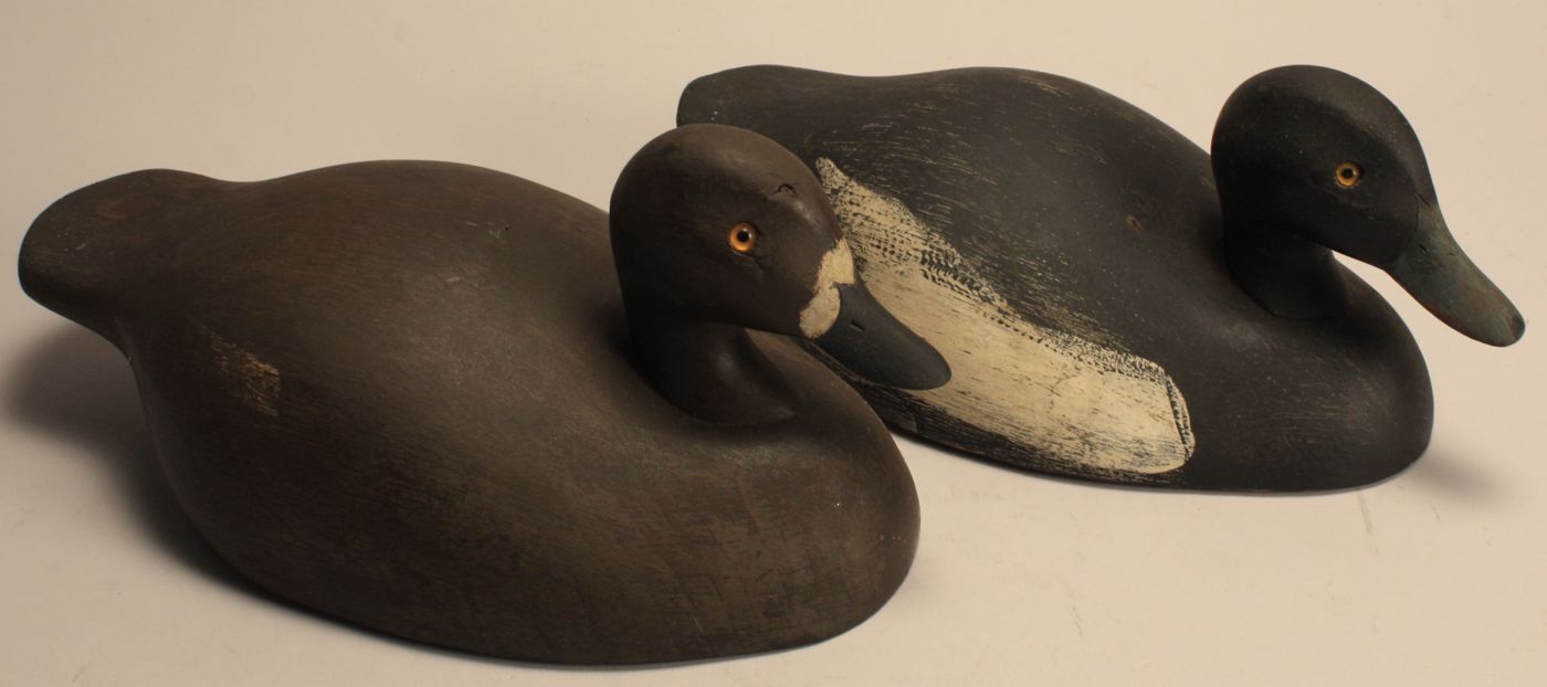 PAIR OF BLUEBILL DECOYSBy Ken