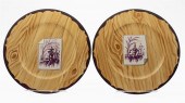 PAIR OF BOB CHRISTIAN FAUX PAI