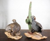 PAIR OF BOEHM PORCELAIN BISQUE
