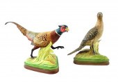 PAIR OF BOEHM PORCELAIN PHEASA