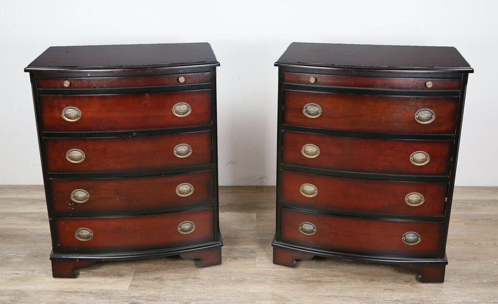 PAIR OF BOMBAY FURNITURE REGENCY