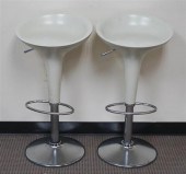PAIR OF BOMBO MOLDED FIBERGLAS