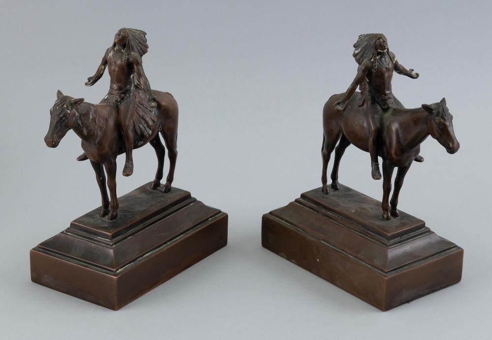 PAIR OF BOOKENDS AFTER CYRUS