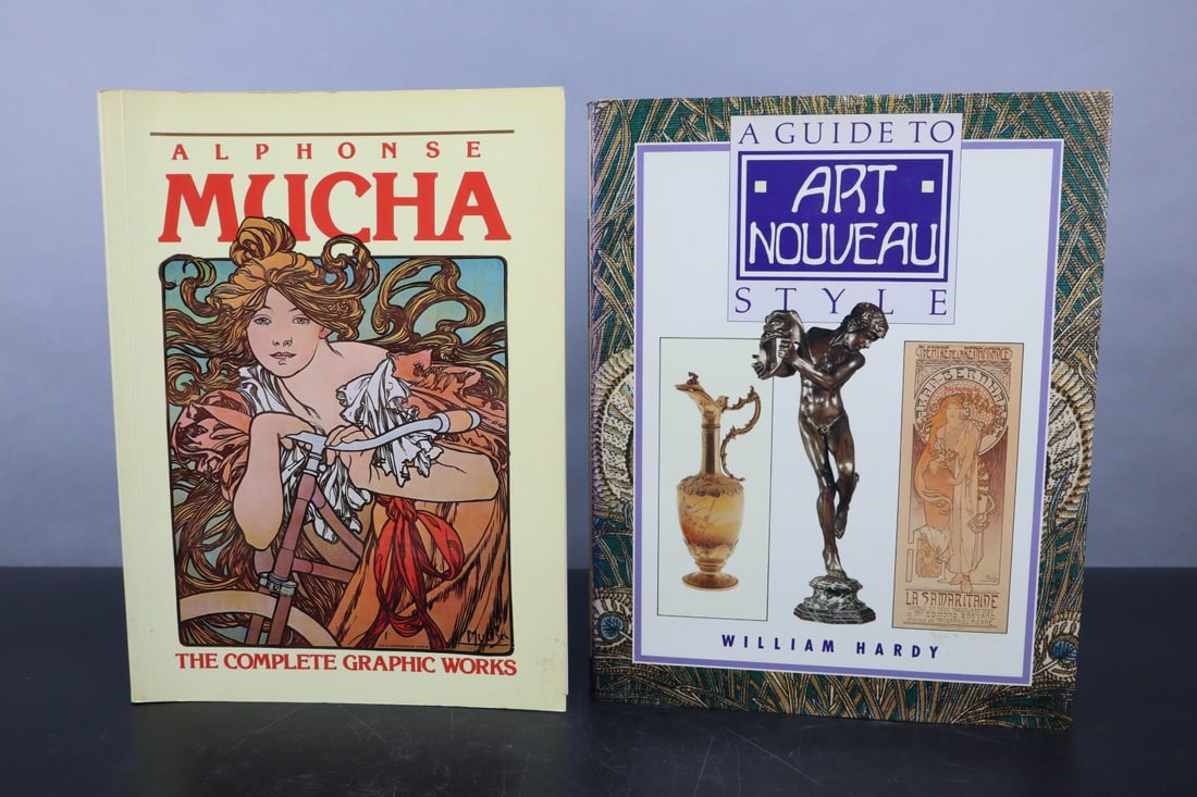 PAIR OF BOOKS, ALPHONSE MUCHA THE