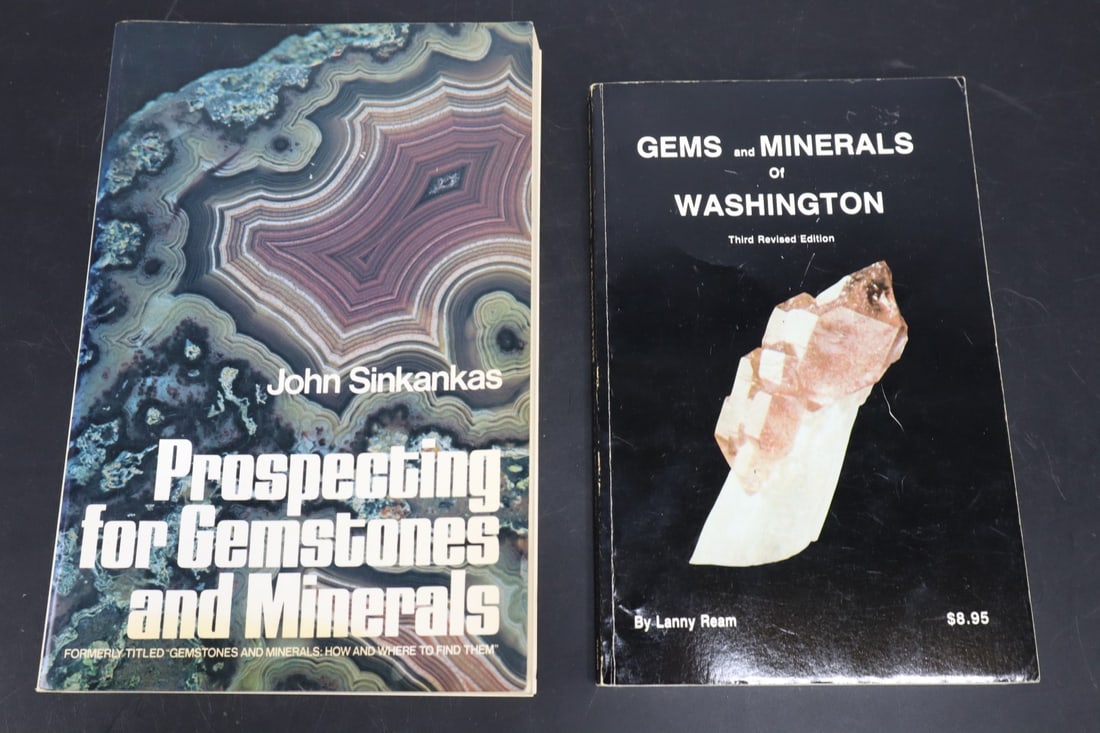 PAIR OF BOOKS, PROSPECTING FOR