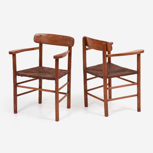 PAIR OF BORGE MOGENSEN STYLE