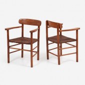 PAIR OF BORGE MOGENSEN STYLE A