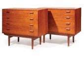PAIR OF BORGE MOGENSEN TEAK DR