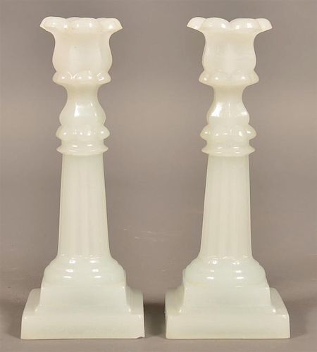 PAIR OF BOSTON AND SANDWICH GLASS