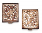 PAIR OF BOUCHERON SILVER, 18K
